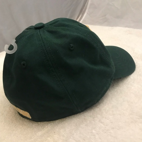 '47 Brand for Baylor University Bears Green & Gold Fitted Small Ball Cap - Picture 7 of 16